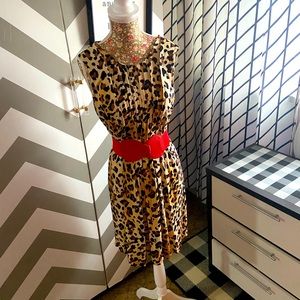 Cute Calvin Klein animal print dress